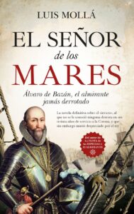 Portada EL SEÑOR DE LOS MARES - LUIS MOLLÁ  - ALMUZARA