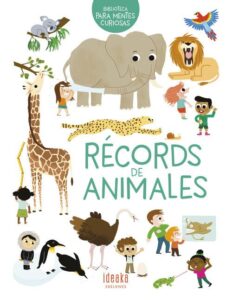 Portada RÉCORDS DE ANIMALES - ERELL GUÉGEN - EDELVIVES