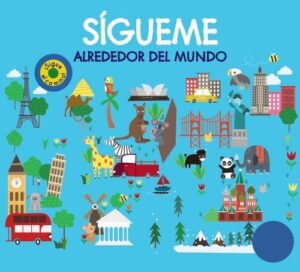 Portada SÍGUEME ALREDEDOR DEL MUNDO - AIMEE CHAPMAN / ROBYN NEWTON / KYLE HAMLEY - BRUÑO