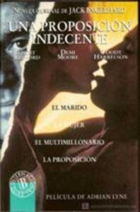 Portada UNA PROPOSICION INDECENTE - JACK ENGELHARD - EDICIONES B