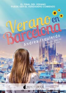 Portada VERANO EN BARCELONA - ANDREA IZQUIERDO - NOCTURNA EDICIONES