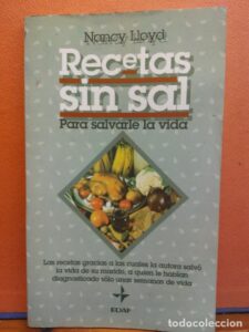 Portada RECETAS SIN SAL PARA SALVARLE LA VIDA - NANCY LLOYD - EDAF