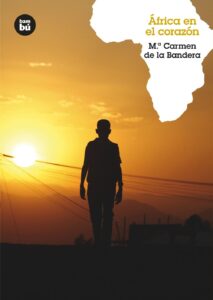 Portada AFRICA EN EL CORAZON - DE LA BANDERA M  CARMEN - MAGISTERIO CASALS