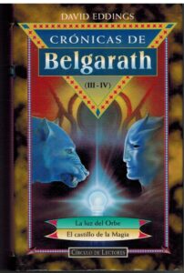 Portada CRONICAS DE BELGARATH III-IV - DAVID EDDINGS - CIRCULO DE LECTORES