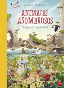Portada ANIMALES ASOMBROSOS - CLAYBOURNE, ANNA - SM