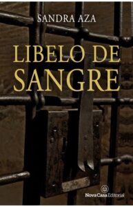 Portada LIBELO DE SANGRE - SANDRA AZA - NOVACASA EDITORIAL
