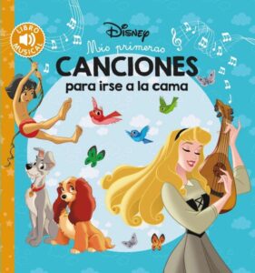 Portada MIS PRIMERAS CANCIONES PARA IRSE A LA CAMA - WALT DISNEY - HACHETTE