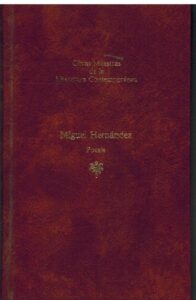 Portada POESIA - MIGUEL HERNANDEZ - SEIX BARRAL