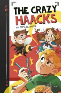 Portada THE CRAZY HAACKS Y EL COMPÁS DEL UNIVERSO (SERIE THE CRAZY HAACKS 10) - THE CRAZY HAACKS - MONTENA