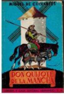 Portada DON QUIJOTE DE LA MANCHA - MIGUEL DE SERVANTES - HERNANDO