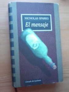 Portada EL MENSAJE - NICHOLAS SPARKS - CIRCULO DE LECTORES