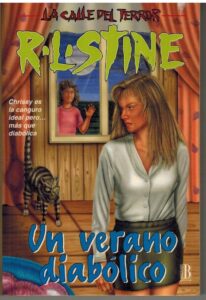 Portada UN VERANO DIABOLICO - R L STINE - EDICIONES B