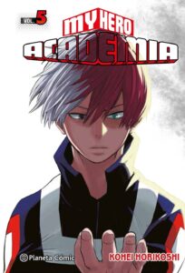 Portada MY HERO ACADEMIA Nº 05 - KOHEI HORIKOSHI - PLANETA COMIC