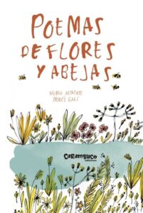 Portada POEMAS DE FLORES Y ABEJAS - NURIA ALBERTÍ MARTÍNEZ DE VELASCO - CARAMBUCO