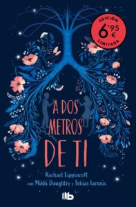 Portada A DOS METROS DE TI  - RACHAEL LIPPINCOTT - EDICIONES B