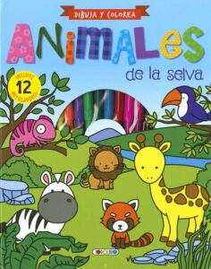 Portada ANIMALES DE LA SELVA - AA.VV. - TODOLIBRO