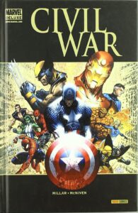 Portada CIVIL WAR - MARK MILLAR / STEVE MCNIVEN - PANINI COMICS