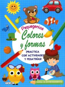 Portada COLORES Y FORMAS PEQUEGENIOS - VV.AA. - TODOLIBRO