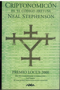 Portada CRIPTONOMICON 3 - EL CODIGO ARETUSA - NEAL STEPHENSON - EDICIONES B