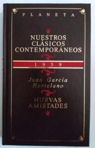 Portada NUEVAS AMISTADES - JUAN GARCIA HORTELANO - PLANETA