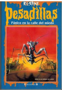 Portada PANICO EN LA CALLE DEL MIEDO - R. L. STINE - EDICIONES B