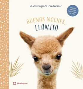 Portada BUENAS NOCHES, LLAMITA - AMANDA WOOD - FLAMBOYANT
