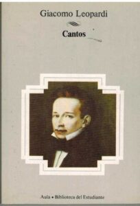 Portada CANTOS - GIACOMO LEOPARDI - PLANETA