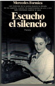 Portada ESCUCHO EL SILENCIO - MERCEDES FORMICA - PLANETA