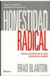 Portada HONESTIDAD RADICAL - BRAD BLANTON - PLANETA