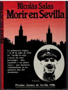 Portada MORIR EN SEVILLA - NICOLAS SALAS - PLANETA