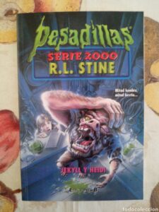 Portada PESADILLAS SERIE 2000. JEKYLL Y HEIDI - R. L. STINE - EDICIONES B