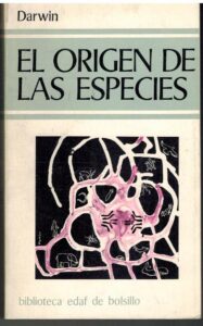 Portada EL ORIGEN DE LAS ESPECIES - DARWIN - EDAF BOLSILLO