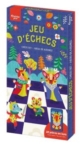 Portada AJEDREZ EN EL BOSQUE - AA VV - AUZOU