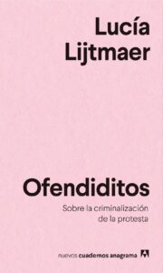 Portada OFENDIDITOS - LUCIA LIJTMAER - ANAGRAMA