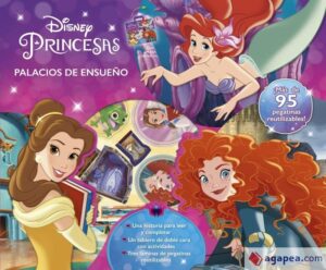 Portada PRINCESAS. PALACIOS DE ENSUENO. - DISNEY -