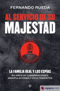 Portada AL SERVICIO DE SU MAJESTAD - FERNANDO RUEDA RIEU - LA ESFERA DE LOS LIBROS