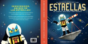 Portada EL PROFESOR ASTRO CAT Y LAS ESTRELLAS - DOMINIC WALLIMAN - BARBARA FIORE EDITORA