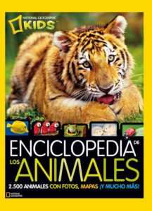 Portada ENCICLOPEDIA DE LOS ANIMALES - LUCY SPELMAN - NATIONAL GEOGRAPHIC SOCIETY