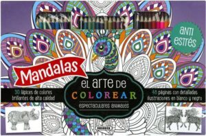 Portada MANDALAS EL ARTE DE COLOREAR - EDICIONES, SUSAETA - SUSAETA