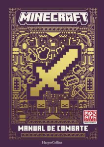Portada MANUAL DE COMBATE DE MINECRAFT - MOJANG AB - HARPERCOLLINS
