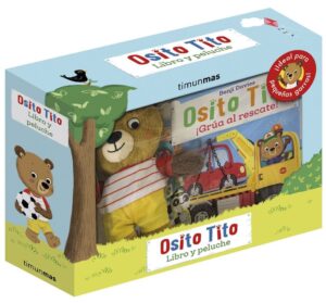 Portada OSITO TITO. LIBRO Y PELUCHE - BENJI DAVIES - TIMUN MAS