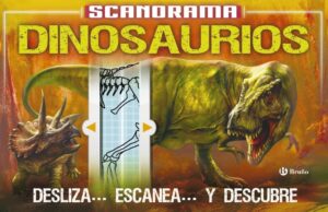 Portada SCANORAMA. DINOSAURIOS - ANNA CLAYBOURNE - BRUÑO