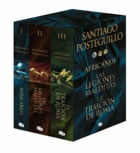 Portada TRILOGÍA AFRICANUS  - SANTIAGO POSTEGUILLO - EDICIONES B