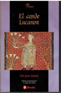 Portada EL CONDE LUCANOR - DON JUAN MANUEL - BRUÑO