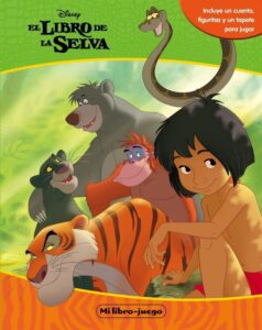 Portada EL LIBRO DE LA SELVA. LIBROAVENTURAS - DISNEY - DISNEY
