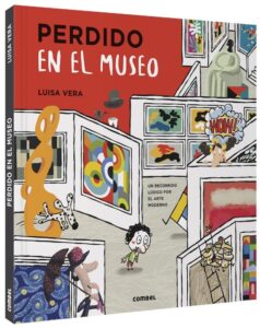 Portada PERDIDO EN EL MUSEO - LUISA VERA GUARDIOLA - COMBEL