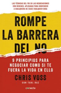Portada ROMPE LA BARRERA DEL NO - CHRIS VOSS - CONECTA
