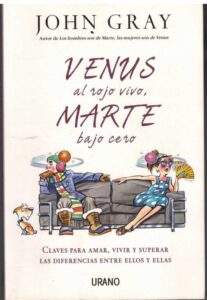 Portada VENUS AL ROJO VIVO MARTE BAJO CERO - JOHN GRAY - URANO