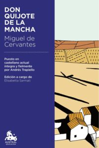 Portada DON QUIJOTE DE LA MANCHA - ANDRES TRAPIELLO - CIRCULO DE LECTORES