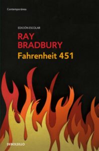 Portada FAHRENHEIT 451  - RAY BRADBURY - DEBOLSILLO